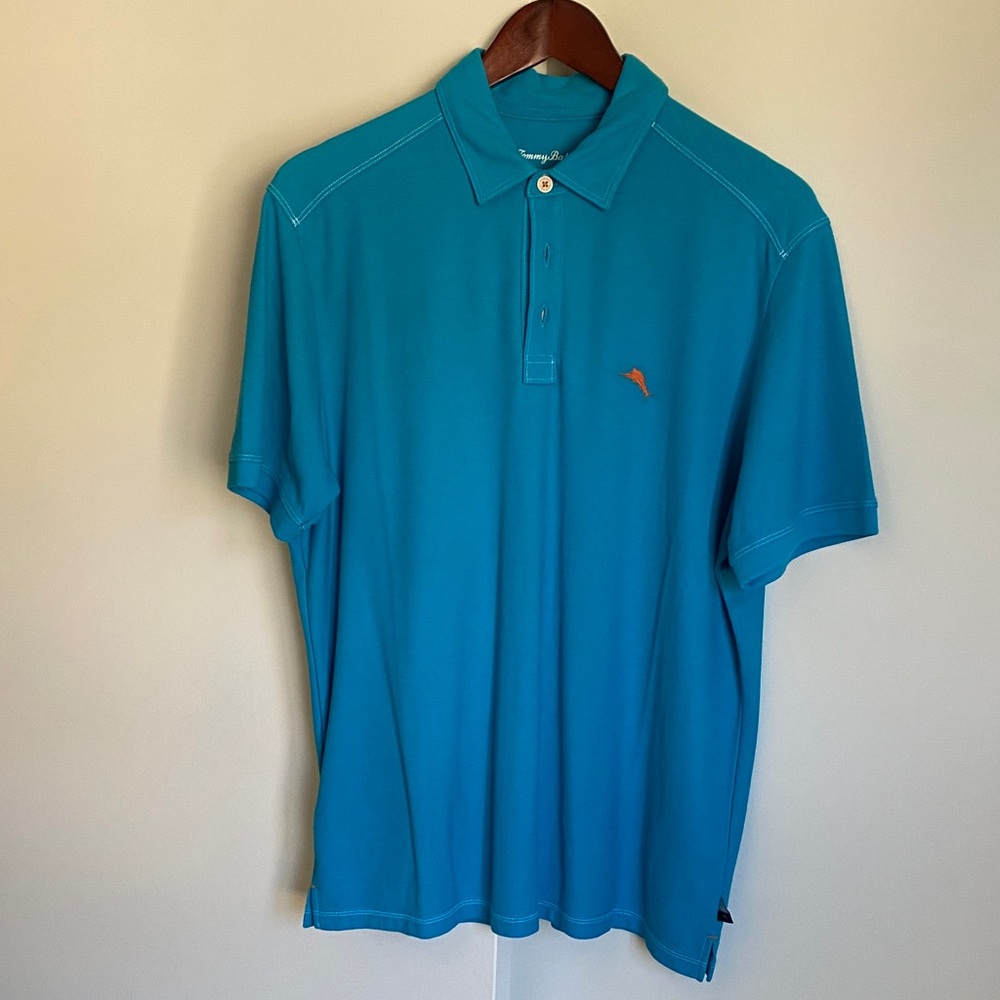 Tommy Bahama Teal Polo Shirt Never worn